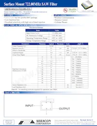 AFS14A11-722.00-T3 Datasheet Cover