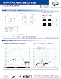 AFS20A26-915.00-T2 Datasheet Page 2