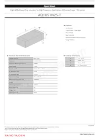AQ1051N2S-T Datasheet Cover