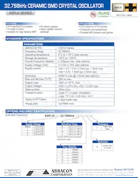 ASFLK-32.768KHZ-LJ-T Datasheet Copertura