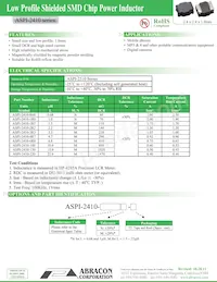 ASPI-2410-220M-T2 Datasheet Copertura