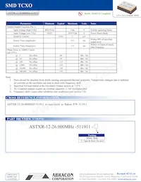 ASTXR-12-26.000MHZ-511911-T Datenblatt Seite 2