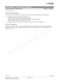 B32360A4606J80 Datasheet Page 12