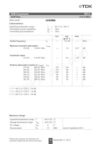 B39311B3714U410 Datasheet Pagina 5