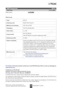 B39311B3714U410 Datasheet Pagina 8