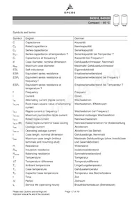 B43510A5188M87 Datasheet Page 17