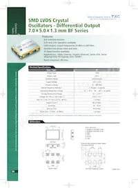 BF-156.250MCE-T Datasheet Cover