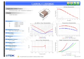 C1608X8L1C105K080AC Datasheet Cover