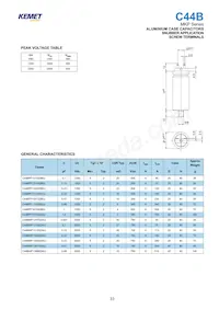 C44BWF13500ZA0J Datasheet Pagina 2