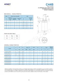 C44BWF13500ZA0J Datasheet Pagina 3