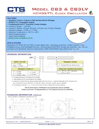 CB3LV-6C-15M0000 Datasheet Cover