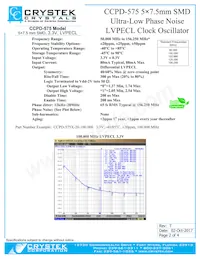 CCPD-575X-20-125.000 Datasheet Page 2