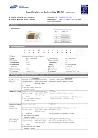 CL05C2R7CB51PNC Datasheet Cover
