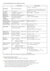 CL31B102KCCNNNC Datasheet Page 2