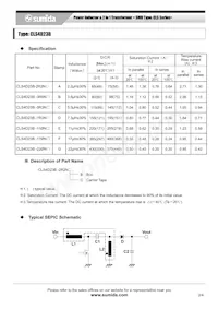CLS4D23B-7R3NC Datasheet Page 2