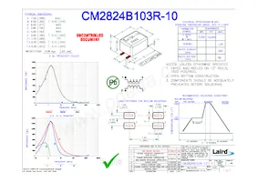 CM2824B103R-10 Datasheet Copertura
