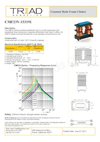 CMF23V-153191-B Datasheet Cover