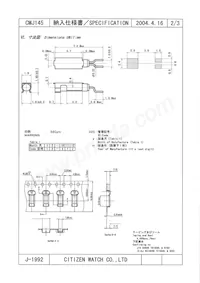 CMJ145T32.768KDZFTR Datenblatt Seite 3