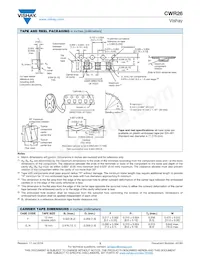 CWR26HC107JCHC Datasheet Page 3