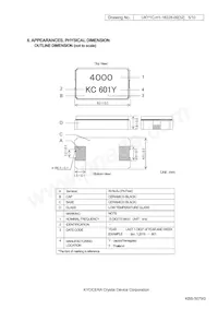 CX8045GA04000H0PST03 Datasheet Page 5