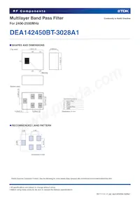 DEA142450BT-3028A1 Datasheet Page 2