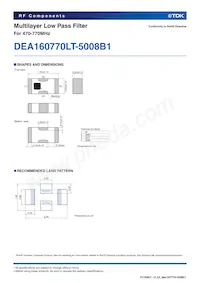 DEA160770LT-5008B1 Datasheet Pagina 2
