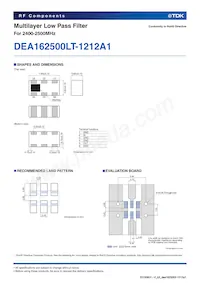 DEA162500LT-1212A1 Datasheet Page 2