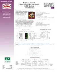 DOC020F-025.0M Datasheet Cover
