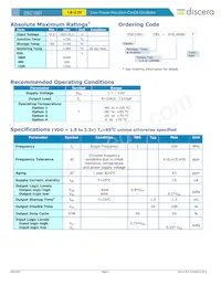 DSC1001AC1-125.0000T Datasheet Page 2