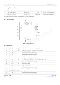 DSC2030FI1-B0019 Datasheet Page 2