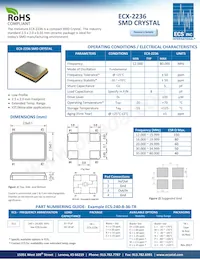 ECS-800-8-36CKM Datasheet Cover