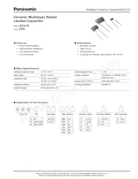 ECU-S2A182JCB Datasheet Copertura