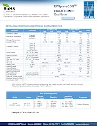 ECX-H32CM-80.000 Datasheet Cover
