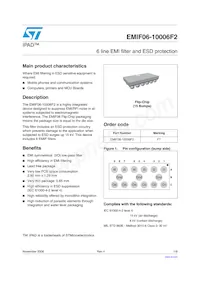 EMIF06-10006F2 Datasheet Copertura