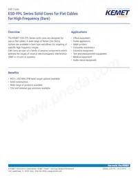 ESD-FPL-13 Datasheet Cover