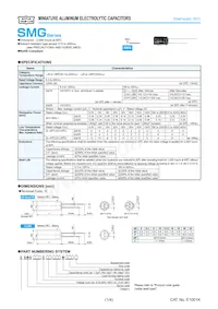 ESMG451ELL121MQ40S Datasheet Cover