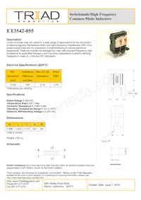 ET3542-055 Datasheet Cover