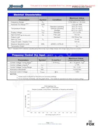 FVXO-LC53BR-25 Datasheet Page 3