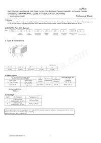 GR355DD72W474KW01L Datenblatt Cover