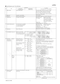 GRM033R61C103KA12E Datasheet Page 2