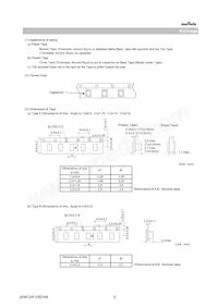 GRM21A5C2E221JW01D Datasheet Page 5