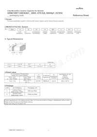 GRM21BR71H683KA01K Datasheet Copertura