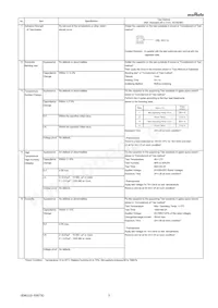 GRM31CR72J153KW03L Datasheet Page 3
