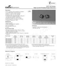 HCP1104-R90-R Datasheet Copertura