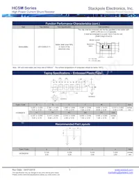 HCSM2818FT20L0 Datasheet Pagina 3