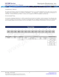 HCSM2818FT20L0 데이터 시트 페이지 5