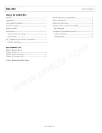 HMC1169LP5ETR Datasheet Page 2