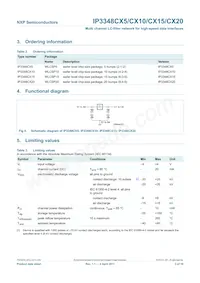 IP3348CX5 Datasheet Page 4