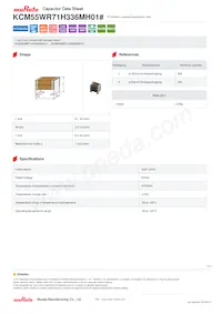 KCM55WR71H336MH01L Datenblatt Cover