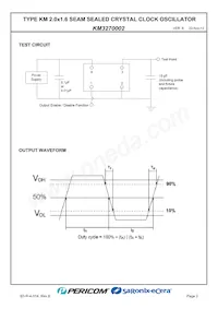 KM3270002 Datasheet Page 4